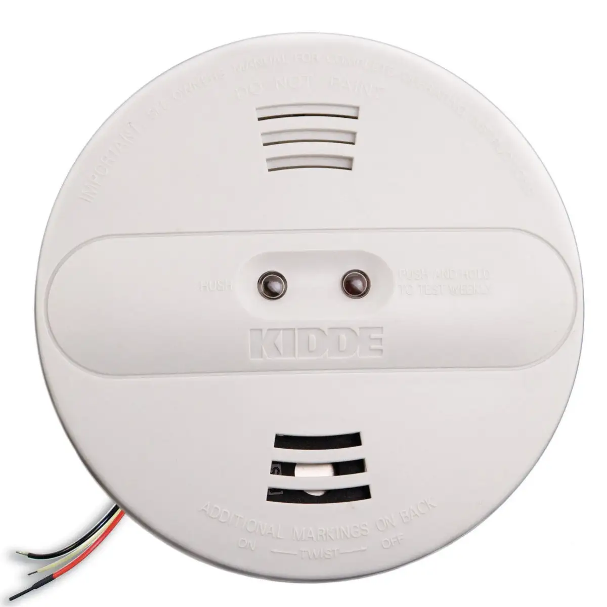 Kidde Safety 21007915 Dual Sensor Photoelectric Smoke Alarm With Battery Backup