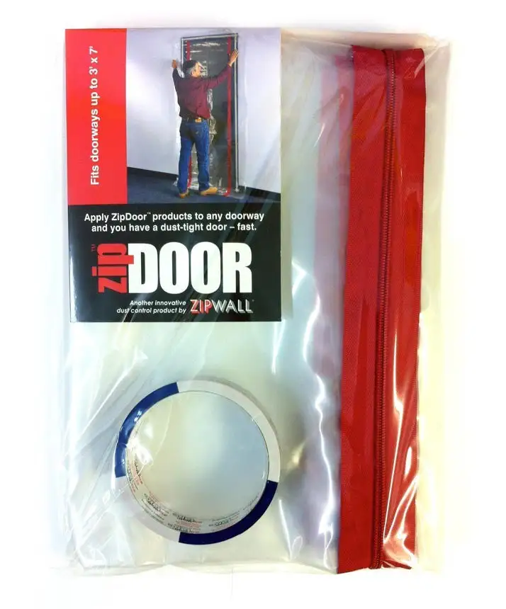 Zip Wall ZDS Zip Door Standard Doorway Dust Containment Kit