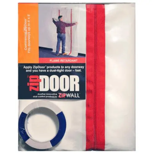 Zip Wall ZDC Zip Door Commercial Doorway Dust Containment Kit