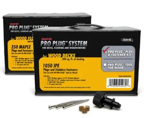 Starborn PWS08153035 Pro Plug System Wood Deck Kit