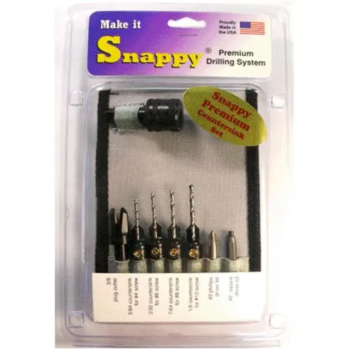 Snappy 48010 Deluxe Countersink Set