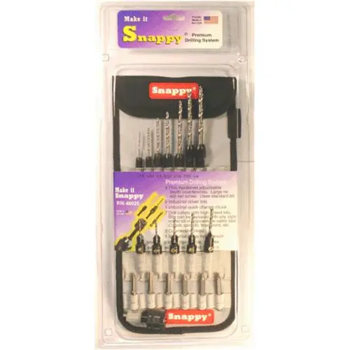 Snappy 48025 Countersink Quick Change Drill Bit Set 25 Piece