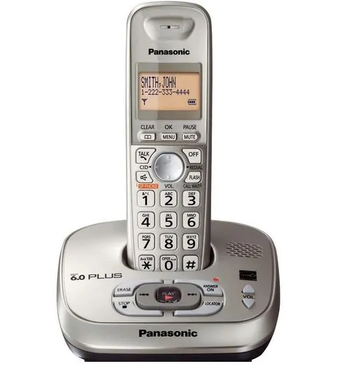 Panasonic KXTG4021N Expandable Digital Cordless Phone