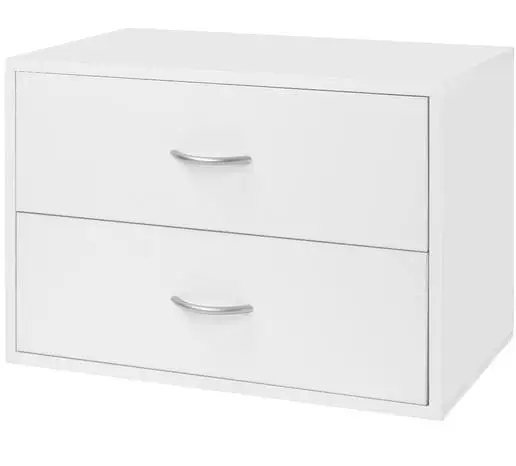 Freedom Rail 7315-0224-11 O-Box 2 Drawer Shelf Unit