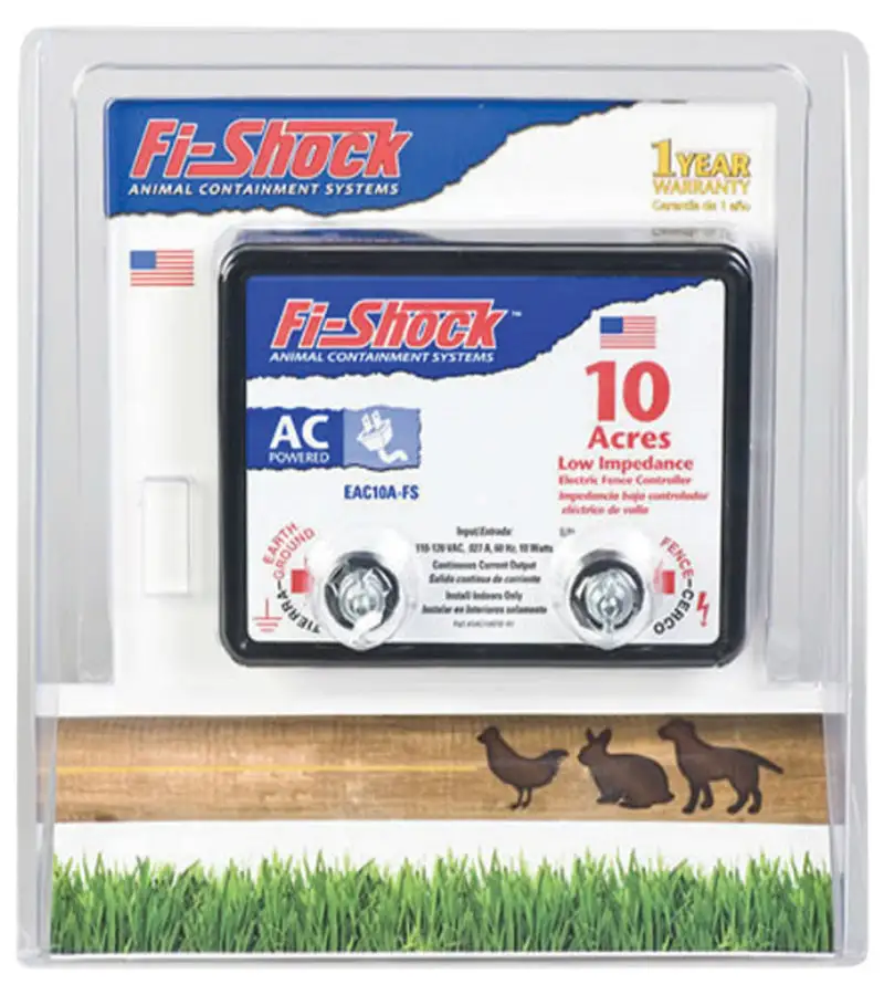 Fi-Shock EAC10A-FS Electric Fence Energizer