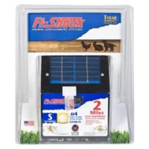 Fi-Shock ESP2M-FS Solar Powered Low Impedance Pet Deterrent Fence Energizer