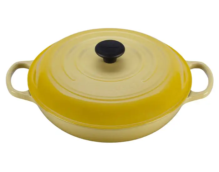 Le Creuset LS2532-301M Signature Enameled Cast-Iron Braiser