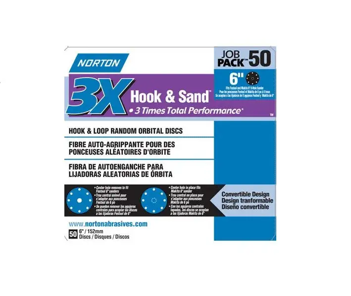 Norton 05487 Hole Hook & Loop Sanding Disc