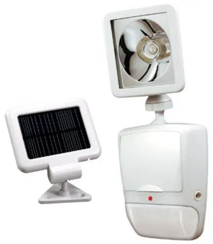 Heath Zenith HZ-7210-WH Solar Powered Motion Sensor Security Light