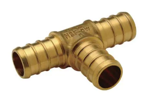 Apollo Valves APXT1250PK Pex Brass Tee Lead Free