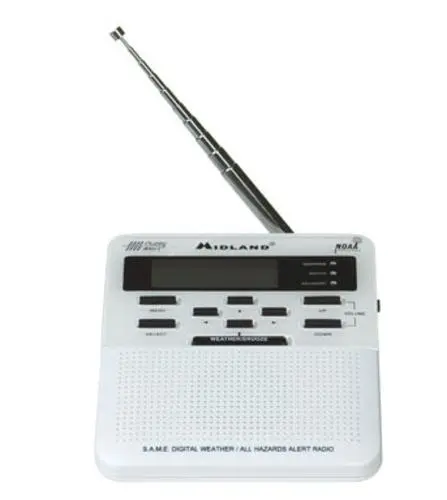 Midland WR120B Weather Alert Radio with Alarm Clock