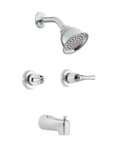 Moen 82402 Adler Two Handle Tub & Shower Faucet