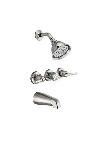 Moen 82663 Adler 3-Handle Tub & Shower Faucet