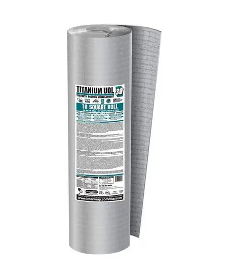 Titanium UDL30 Professional Grade Roof Underlayment