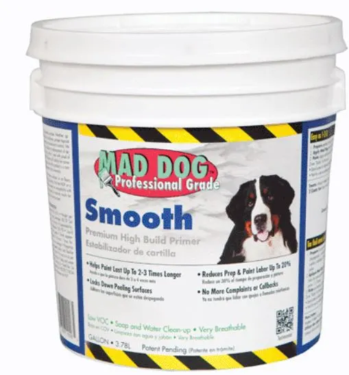 Mad Dog Paint MDPSM-100 High-Build Surface Smoothing Primer