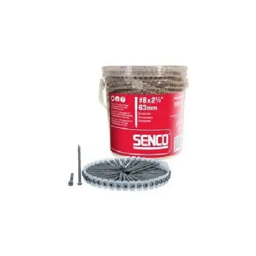 Senco 08S250W497 Collated Composite Deckscrew 2-1/2"