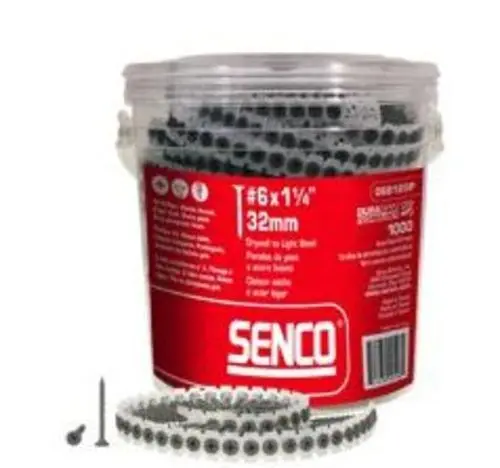 Senco 06B125P Collated Drywall Screws