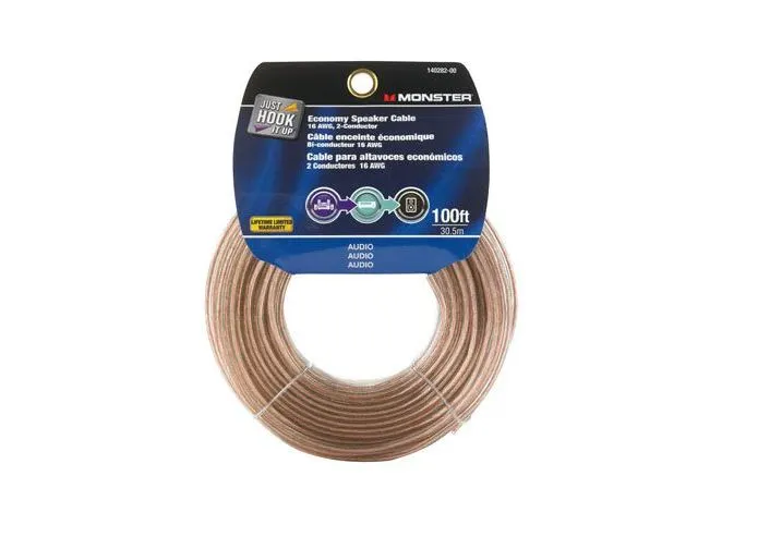 Monster 140282-00 Economy Grade Speaker Wire