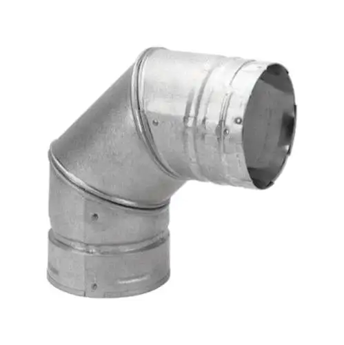 Duravent 3PVL-E90R Pellet Vent Elbow Pipe