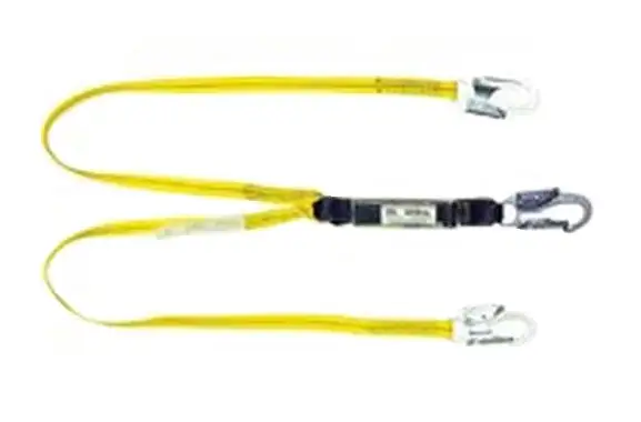 Qual-Craft 01230 Twin Leg Shock Absorbing Lanyards