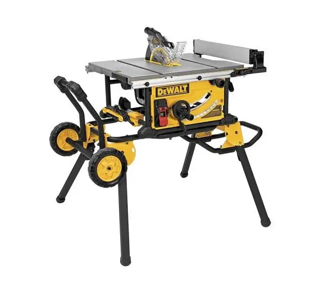 DeWalt DWE7491RS Jobsite Table Saw With Rolling Stand