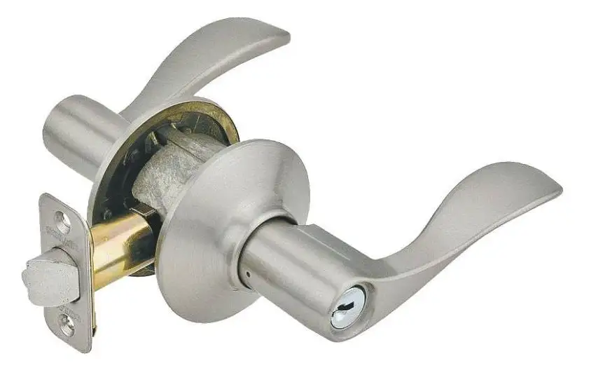 Schlage F51 ACC 619 Accent Entry Lever Lockset