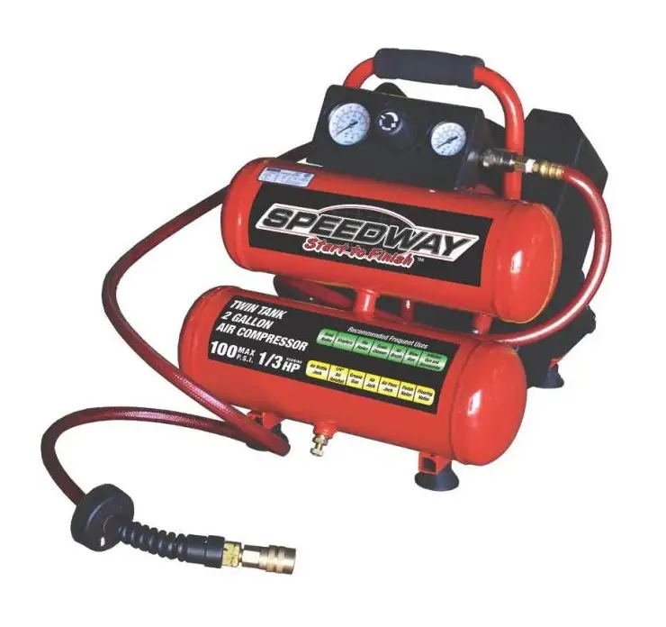 Speedway 52024 Twin Stack Air Compressor