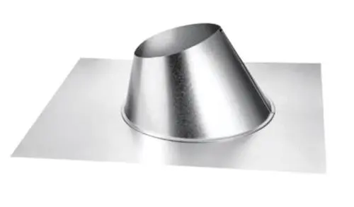 M&G Duravent 46DVA-F6 Galvanized Direct Vent Roof Flashing