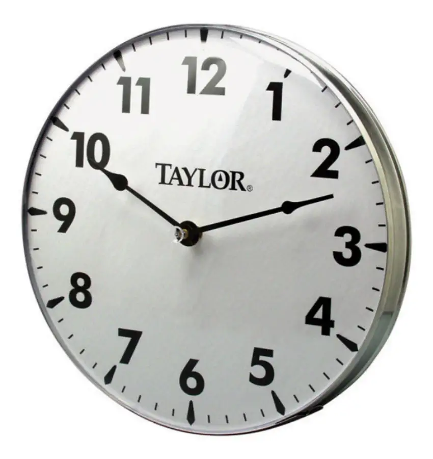 Taylor 161 Metal Patio Clock