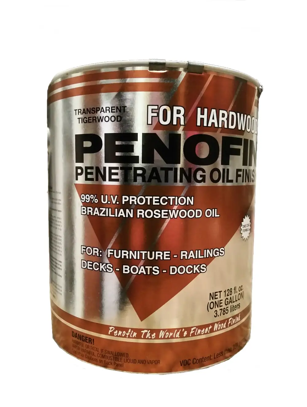 Penofin F3XHTGA Penetrating Oil Finish For Hardwoods