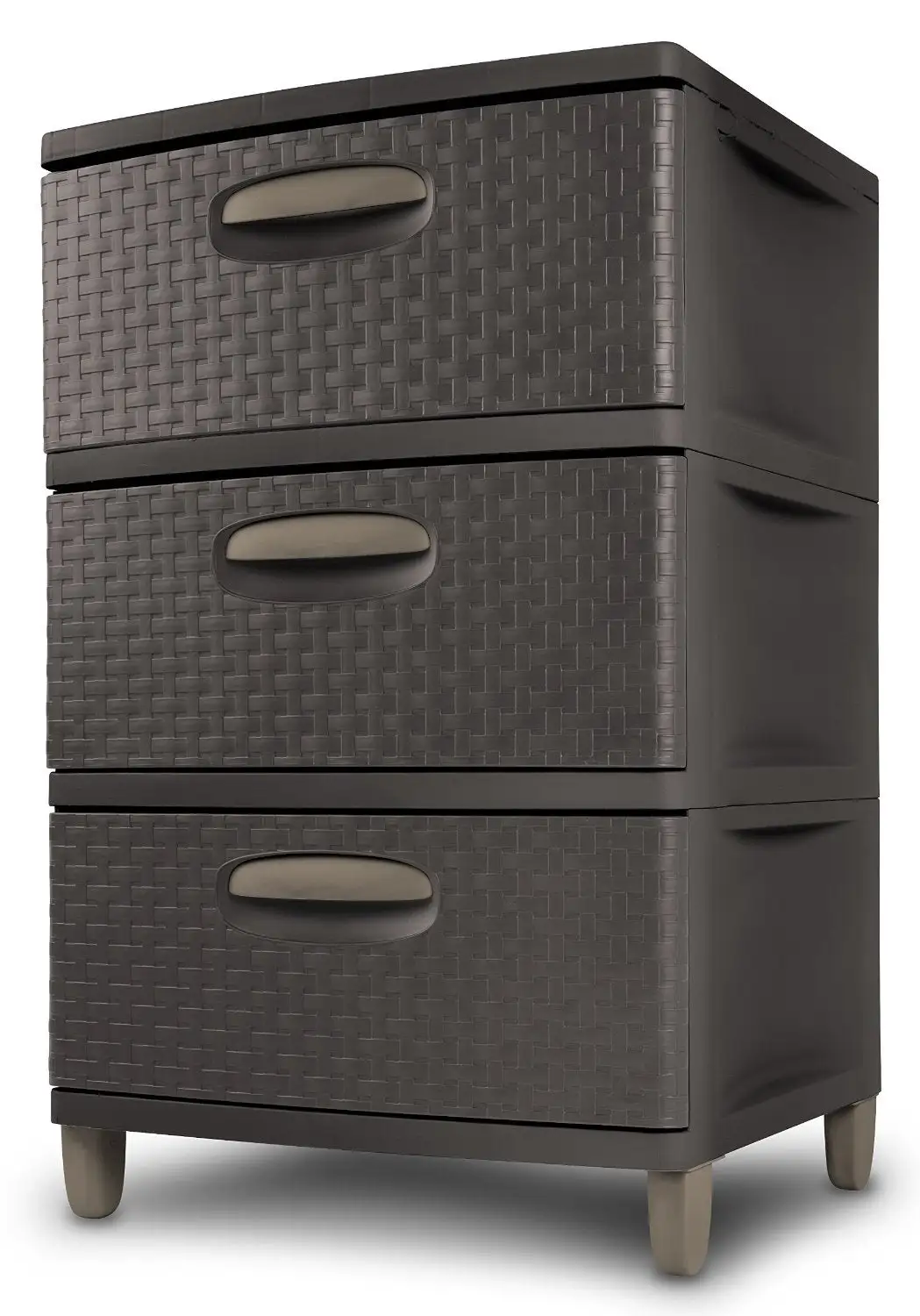 Sterilite 01986P01 3 Weave Drawer Storage Unit