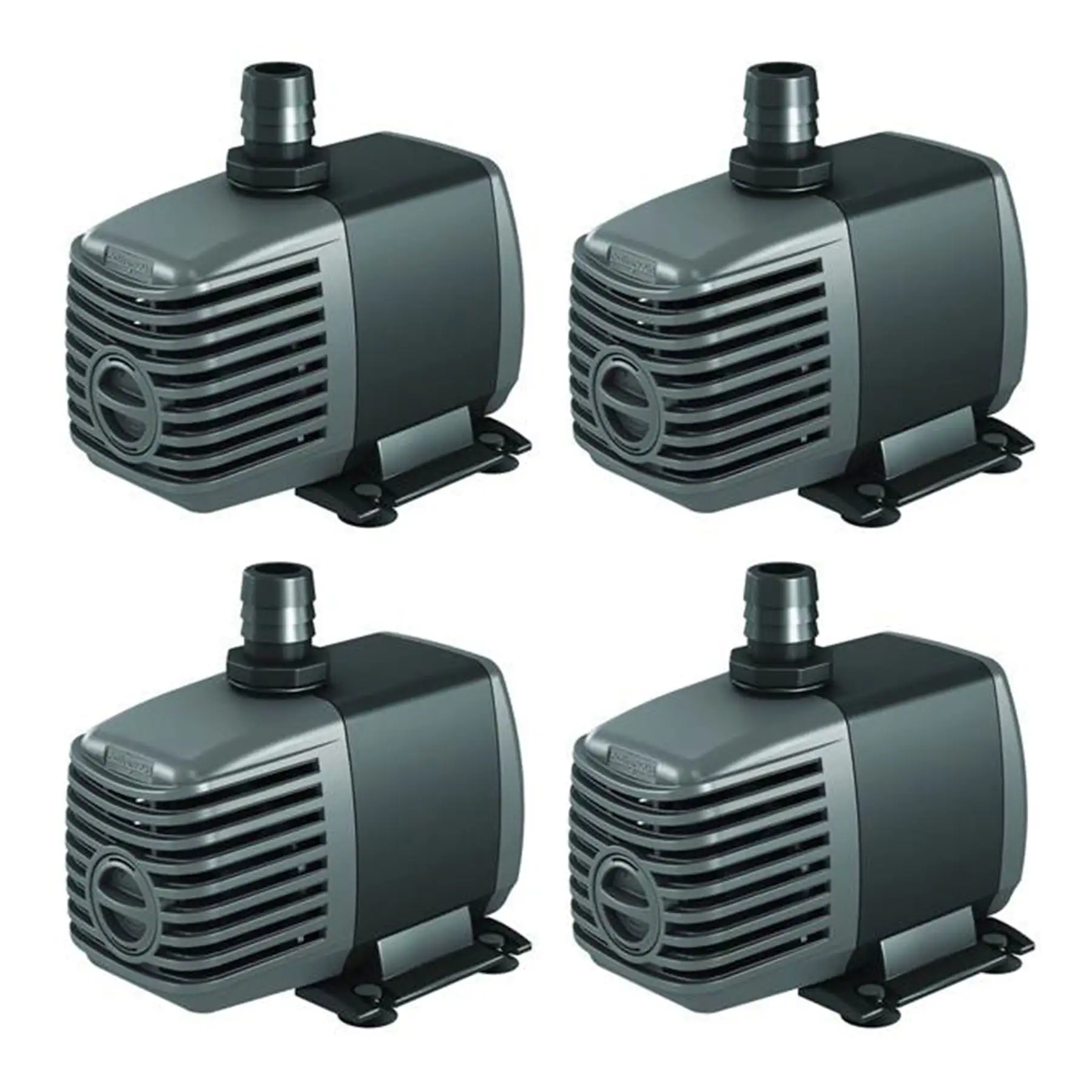 (4) Active Aqua 250 GPH Submersible Hydroponics Aquarium Water Pumps