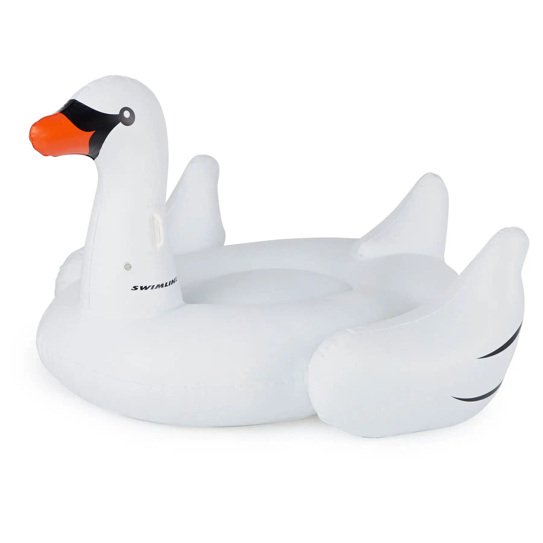 Swimline Swimming Pool Giant Rideable Swan Inflatable Float Toy 75 ...