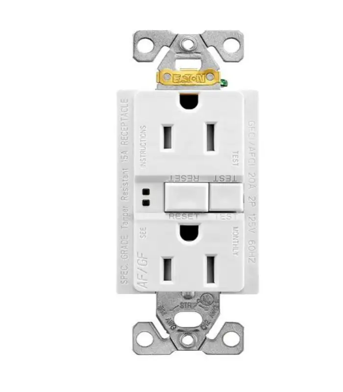 Eaton TRAFGF15W-K-L GFCI & AFCI Receptacle