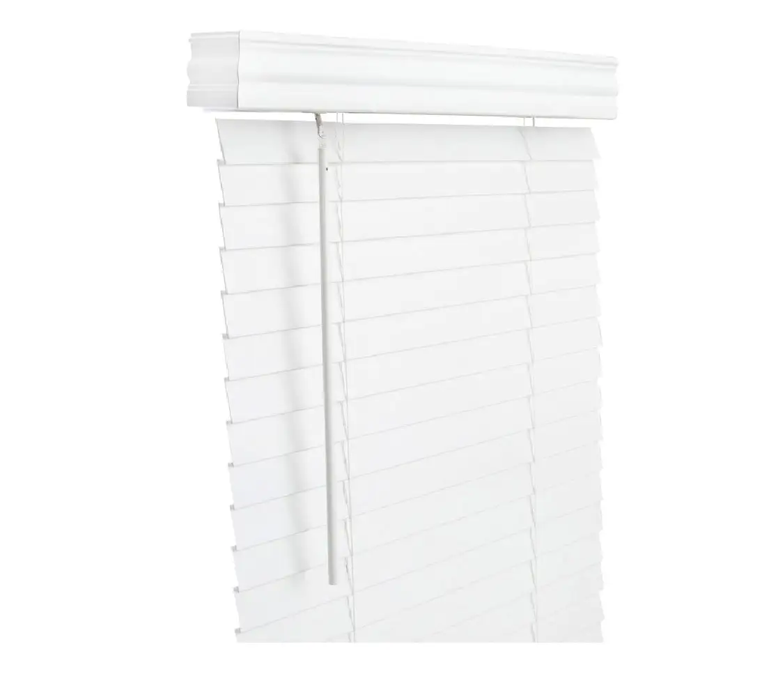 Living Accents FAX6060WH Horizontal Mini-Blinds