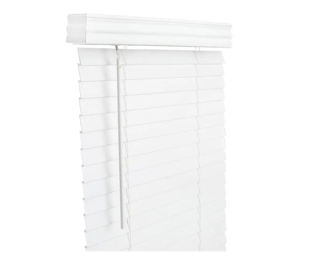 Living Accents FAX2460WH Horizontal Mini-Blinds