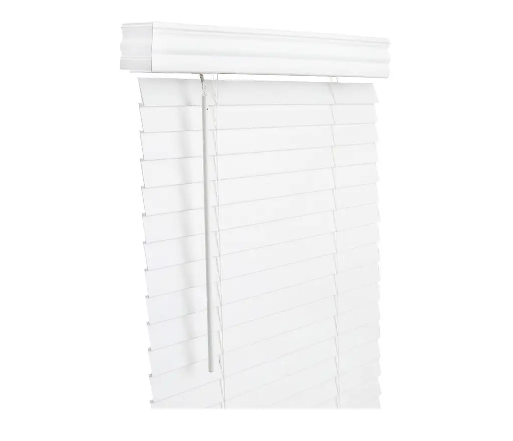 Living Accents FAX4660WH Horizontal Mini-Blinds