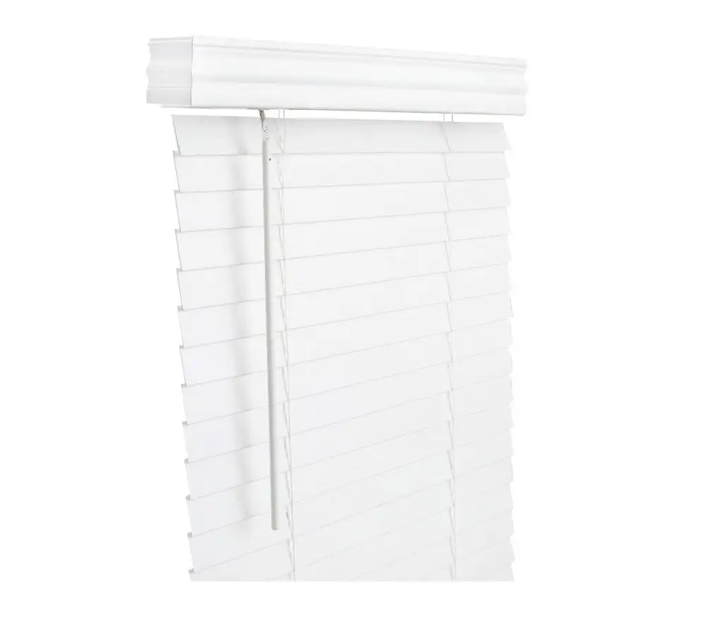 Living Accents FAX2360WH Horizontal Mini-Blinds