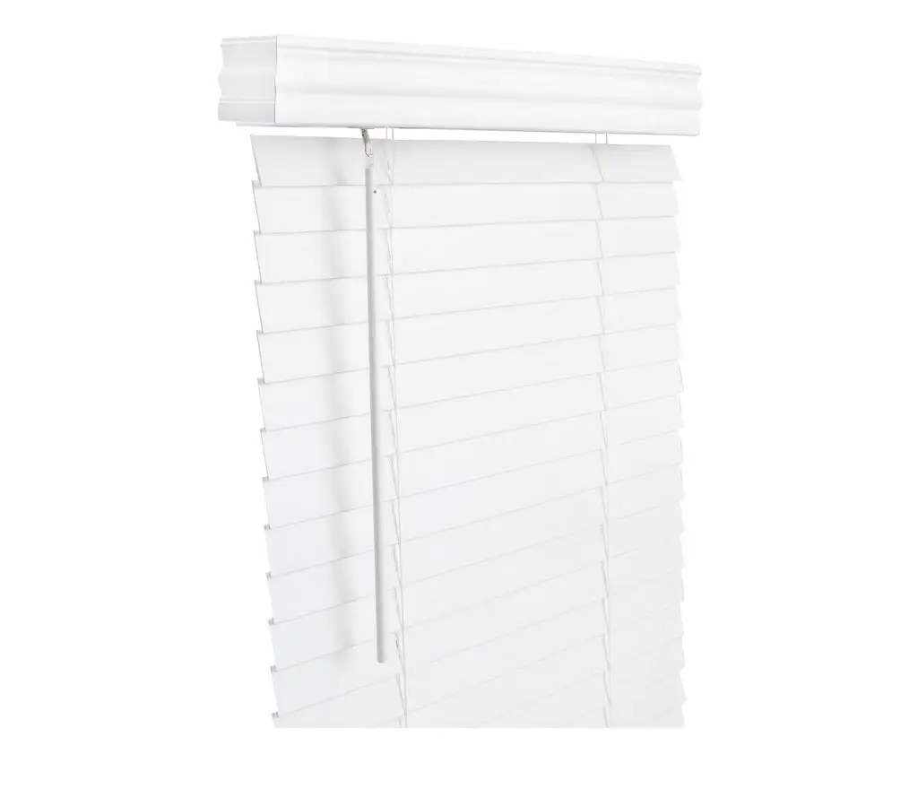 Living Accents FAX3160WH Horizontal Mini-Blinds