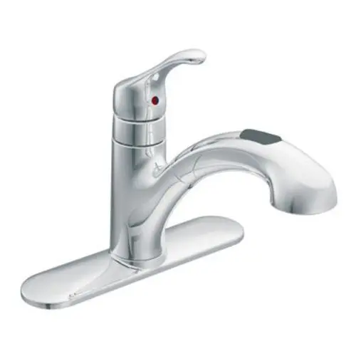 Moen CA87316C Renzo Single-Handle Pull-Out Kitchen Faucet