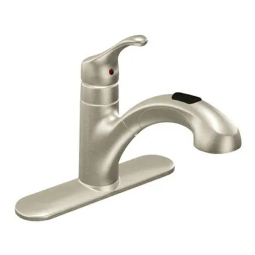 Moen CA87316SRS Renzo Single-Handle Pullout Kitchen Faucet