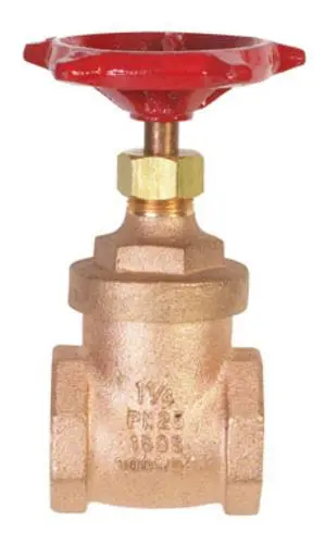 Mueller 100-206NL Gate Valve 1-1/4" Ips