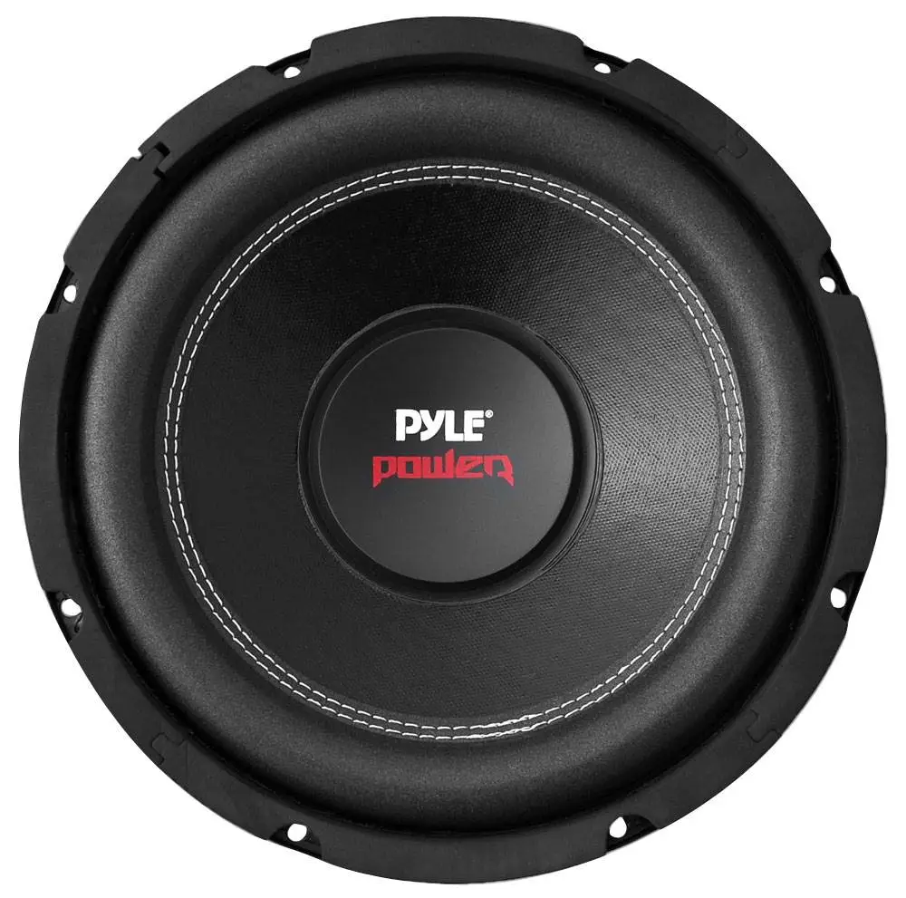 Pyle PLPW10D Power 10 Inch 1000 Watt 4 Ohm Car Audio Dual Voice Coil Subwoofer