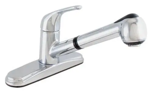 LDR 952 10345CP Exquisite Single Handle Kitchen Faucet With Pull Out