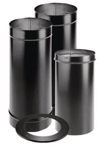 Duravent 1692 Black Stove Pipe Kit