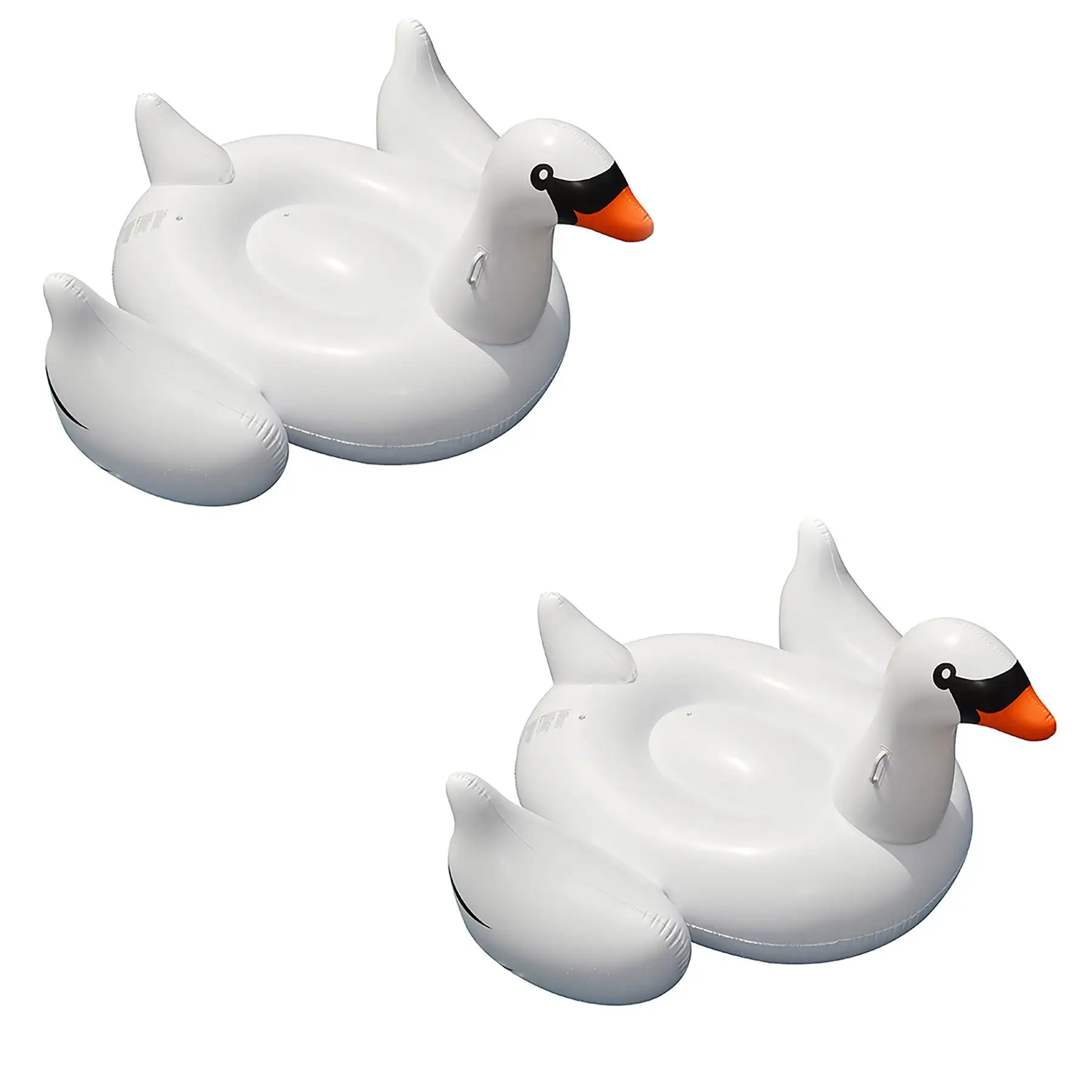 2-Pack Swimline Giant Inflatable Ride-On 75-Inch Swan Floats>2 x 90621