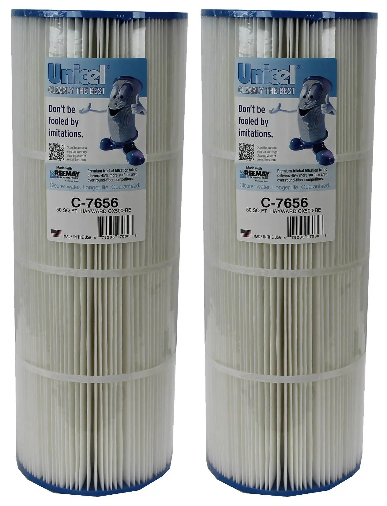 Unicel C-7656 Hayward CX500RE Star Clear Replacement Pool/Spa Filter (2 Pack)