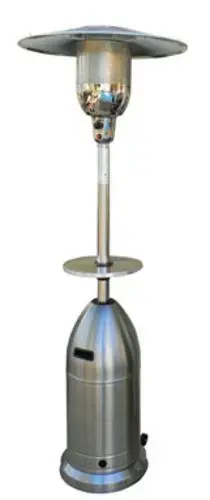 Az Patio Heaters HLDS01-TSST Outdoor Tapered Patio Heater 87" Tall Stainless Steel