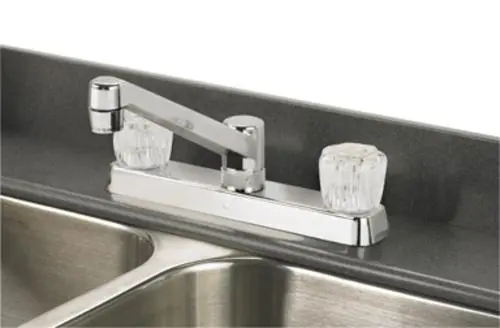 Homeplus+ 8237CP Non-Metallic Kitchen Faucet