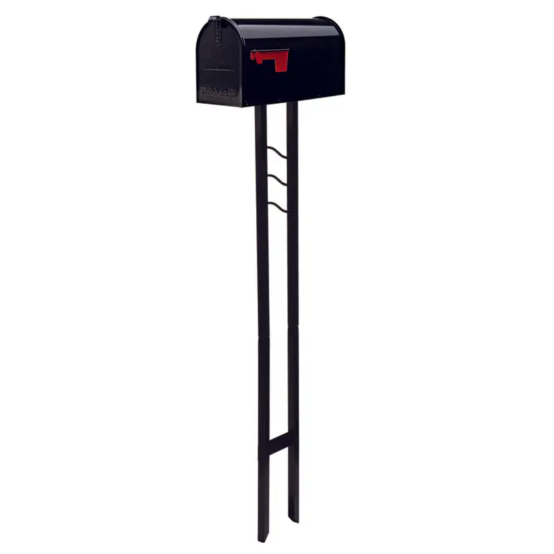 Gibraltar Mailboxes MC11KITBAM Mailbox-To-Go Classic Post Mount Mailbox